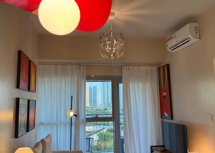Apartment Modern 1br With Balcony Facing Infinity Pool Bay Sunset Near Airports Okada Solaire Moa